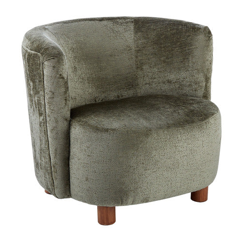 THE HOME COLLECTIVE ATLAS CHENILLE ARMCHAIR