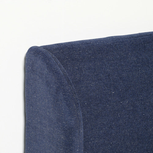 BROOKLYN AND BELLA INDIGO SKY AUBIN UPHOLSTERED BED