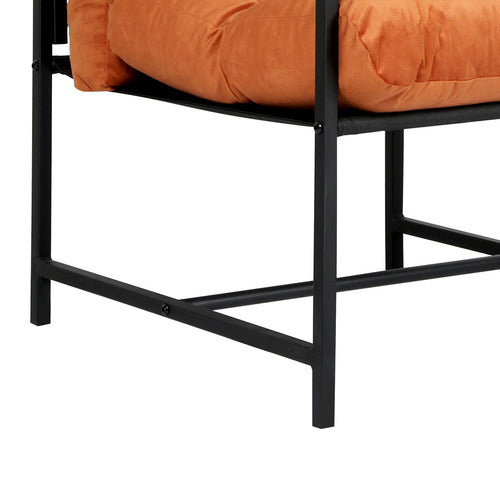 OAKLEIGH HOME AVENEL VELVET ACCENT CHAIR