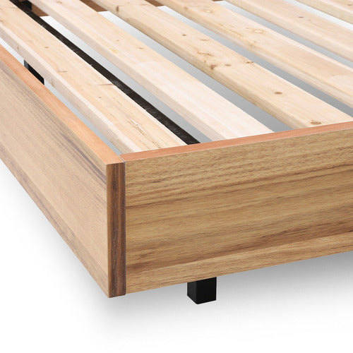 EVERGREEN HOME AVERY BLACKWOOD QUEEN BED FRAME