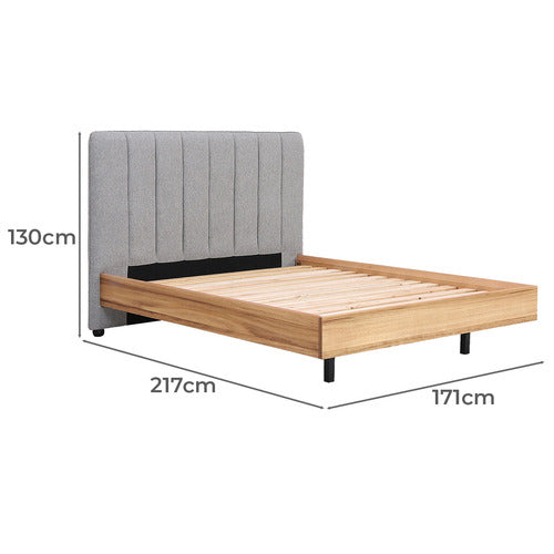 EVERGREEN HOME AVERY BLACKWOOD QUEEN BED FRAME