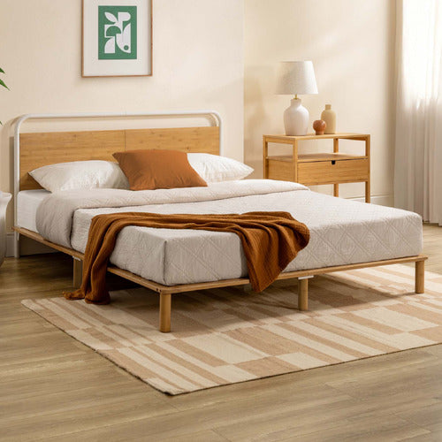 STUDIO HOME AYLEN BAMBOO BED FRAME