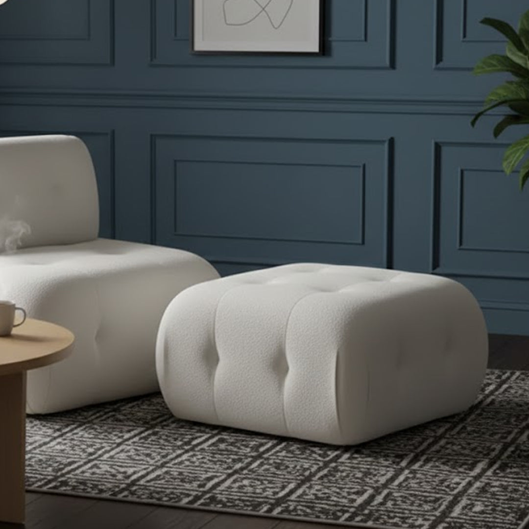 BEVERLYWOOD OTTOMAN BEIGE