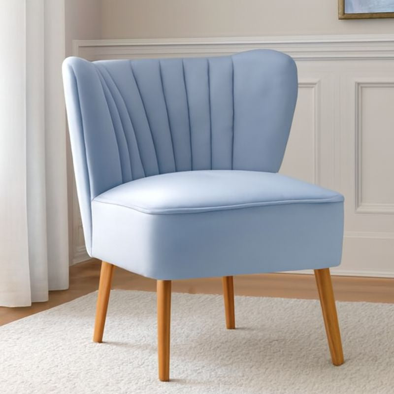 BROOKLYN AND BELLA COCO VELVET SLIPPER CHAIR