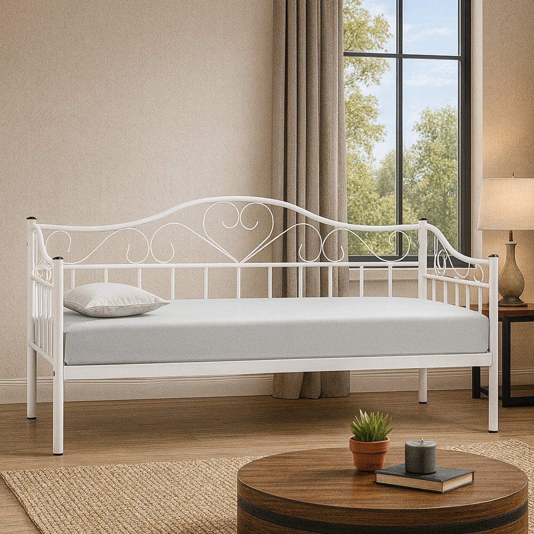 BURNS DAY BED WHITE