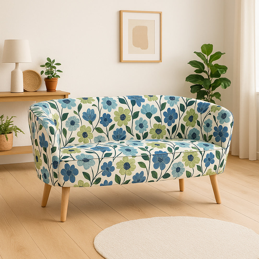 BY DESIGNS BERFIN PRINT 2 SEATER SOFA