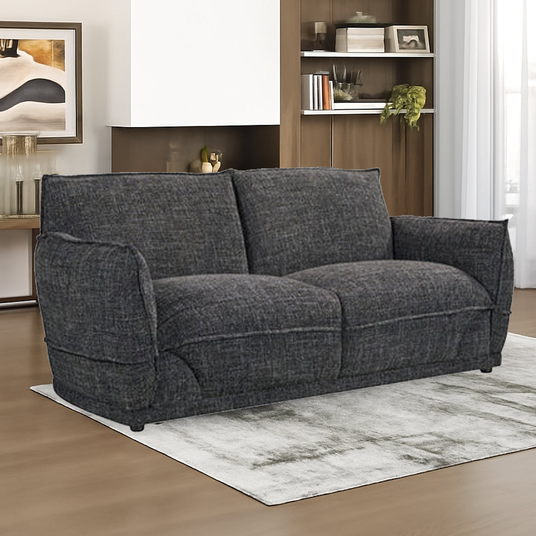 BY DESIGNS LIONNEL 2 SEATER UPHOLSTERED SOFA