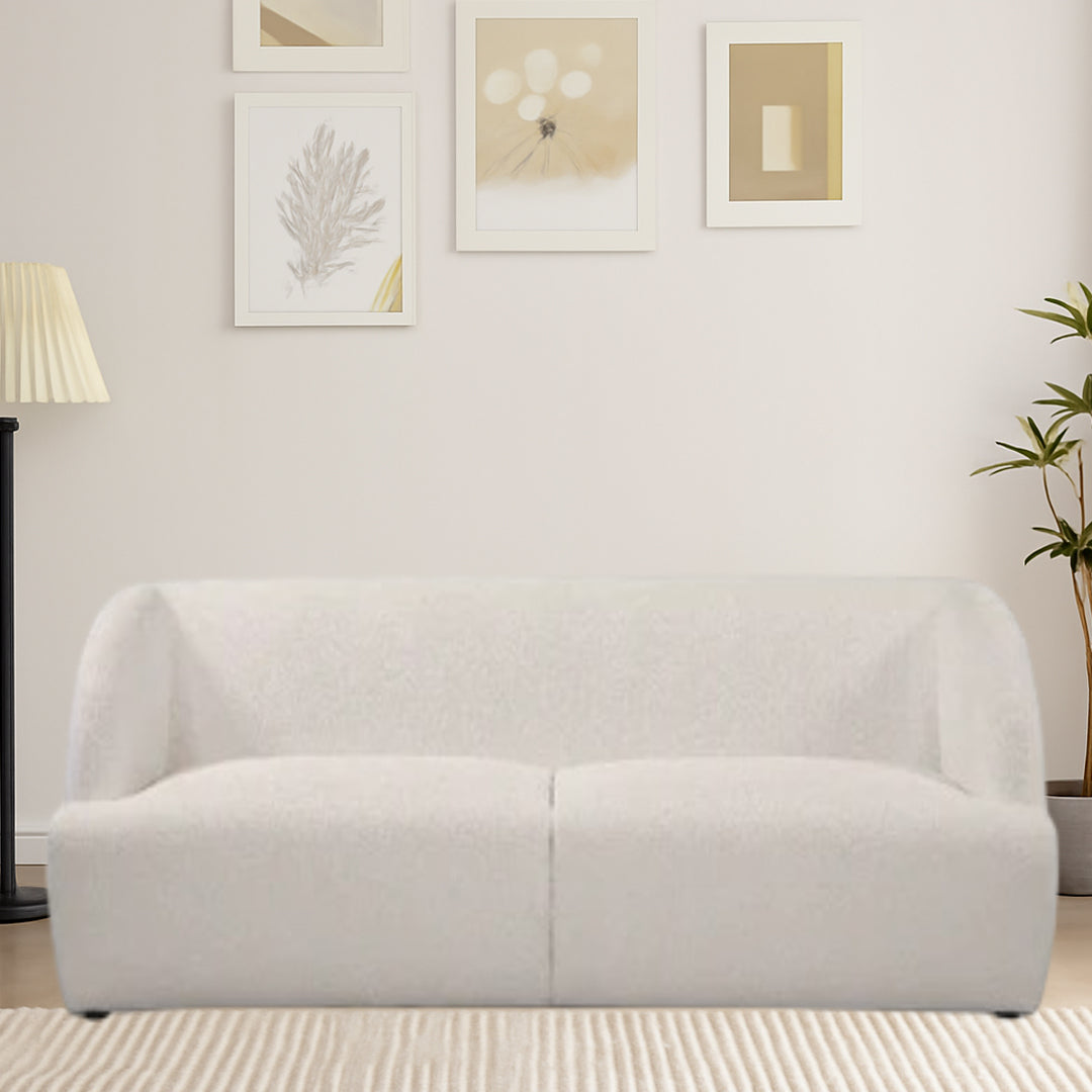 BY DESIGNS SOLEDAD 2 SEATER BOUCLE SOFA