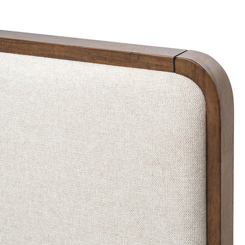 CONTINENTAL DESIGNS BALBINA UPHOLSTERED QUEEN BED WITH HEADBOARD