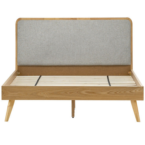 CONTINENTAL DESIGNS BALBINA UPHOLSTERED QUEEN BED WITH HEADBOARD