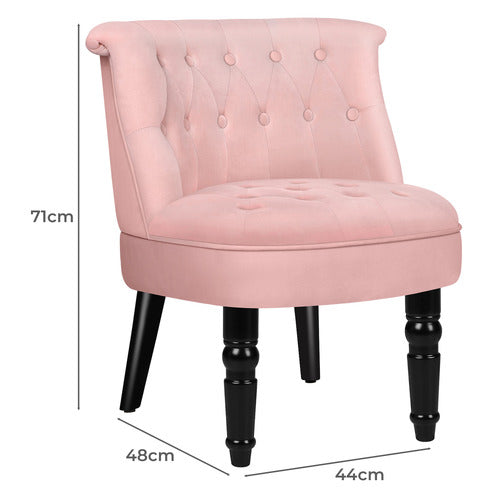 HOXTON ROOM BARCLAY VELVET ARMCHAIR
