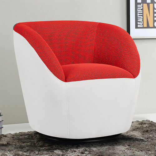 BY DESIGNS BARIS UPHOLSTERED SWIVEL CHAIR