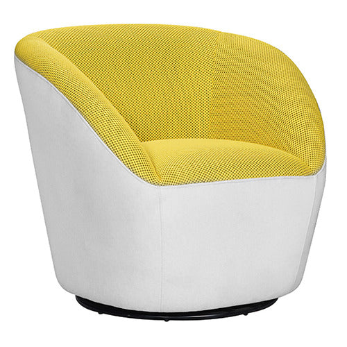 BY DESIGNS BARIS UPHOLSTERED SWIVEL CHAIR