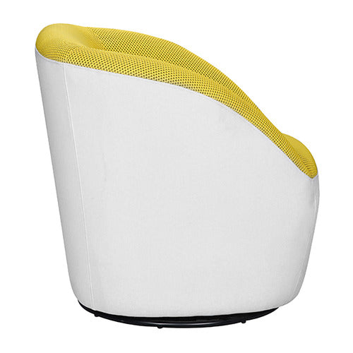 BY DESIGNS BARIS UPHOLSTERED SWIVEL CHAIR