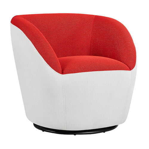 BY DESIGNS BARIS UPHOLSTERED SWIVEL CHAIR