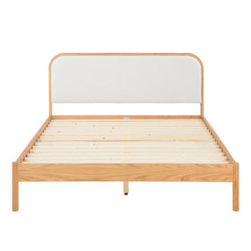 BARNABY OAK WOOD BED FRAME