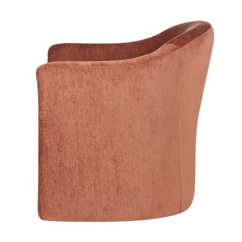 THE HOME COLLECTIVE BARNES VELVET ARMCHAIR