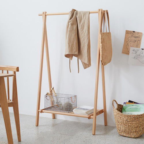 MODERN COLLECTIVE BAROS EUROPEAN BEECH WOOD CLOTHING RACK