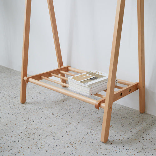 MODERN COLLECTIVE BAROS EUROPEAN BEECH WOOD CLOTHING RACK
