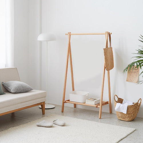 MODERN COLLECTIVE BAROS EUROPEAN BEECH WOOD CLOTHING RACK