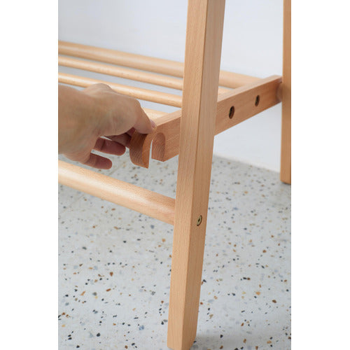 MODERN COLLECTIVE BAROS EUROPEAN BEECH WOOD CLOTHING RACK