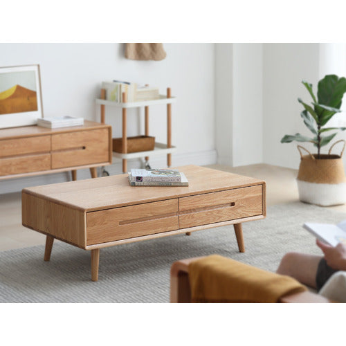 MODERN COLLECTIVE BAROS OAK WOOD COFFEE TABLE