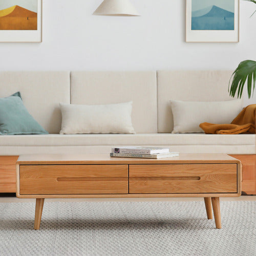 MODERN COLLECTIVE BAROS OAK WOOD COFFEE TABLE