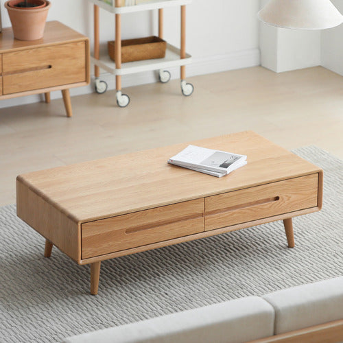 MODERN COLLECTIVE BAROS OAK WOOD COFFEE TABLE