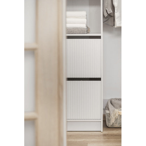 CAPEVIEW INTERIORS BASEL FLUTED BUILT-IN WARDROBE