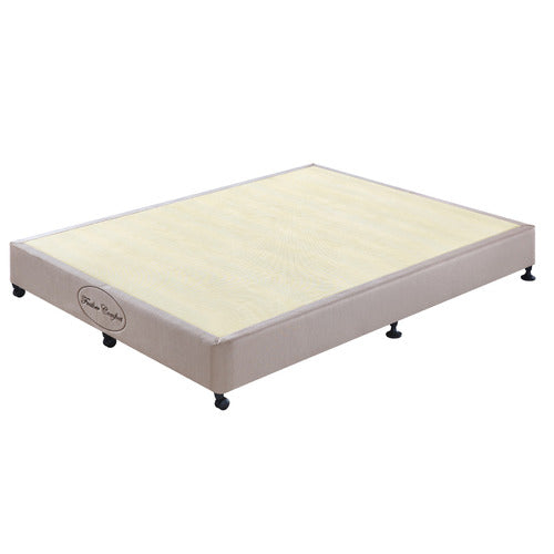 SOUTHERN STYLERS BEIGE LIFFLE UPHOLSTERED BED BASE