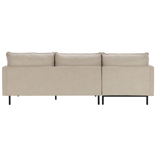 NATURAL BELLAMY 3 SEATER SOFA WITH CHAISE