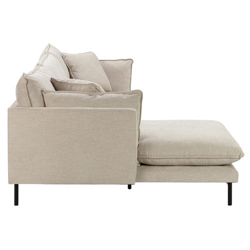 NATURAL BELLAMY 3 SEATER SOFA WITH CHAISE