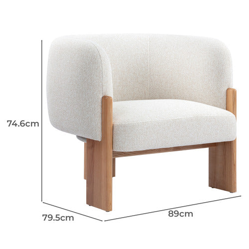 BENJI UPHOLSTERED ARMCHAIR