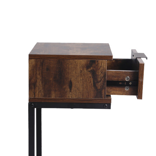 OAKLEIGH HOME DARCY 1 DRAWER SIDE TABLE