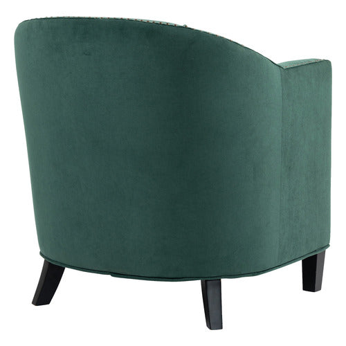 EVIE HOME BENNETT VELVET TUB CHAIR