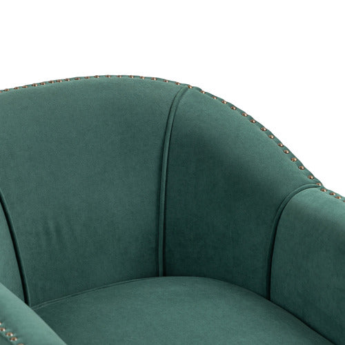 EVIE HOME BENNETT VELVET TUB CHAIR