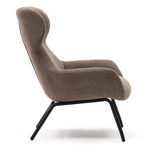 LINEA FURNITURE BETTINA CHENILLE ARMCHAIR