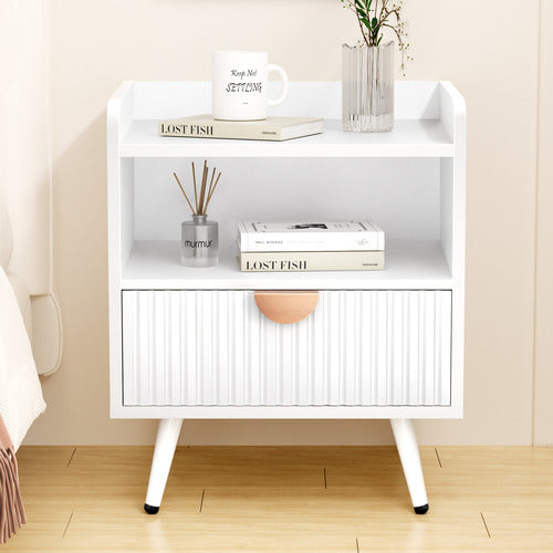 HOXTON ROOM BEXLEY 1 DRAWER BEDSIDE TABLE