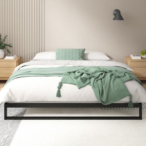 STUDIO HOME BLACK BRIENNE METAL BED FRAME