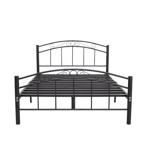 MIKASA FURNITURE BLACK BROOKLYN METAL BED