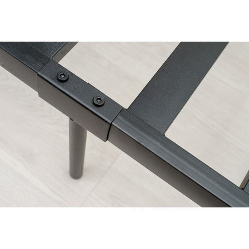 MIKASA FURNITURE BLACK BROOKLYN METAL BED
