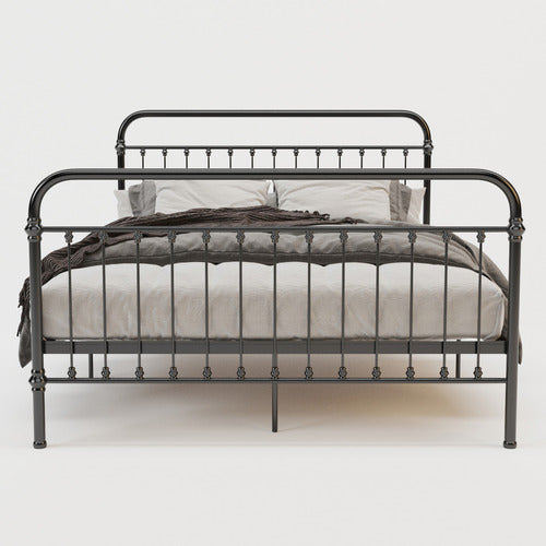RAWSON & CO BLACK CARTER METAL BED FRAME