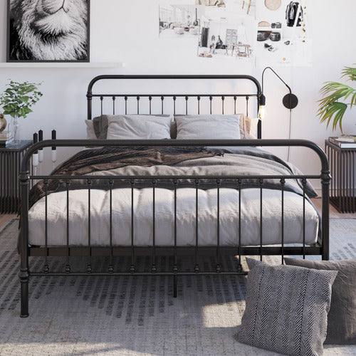 RAWSON & CO BLACK CARTER METAL BED FRAME