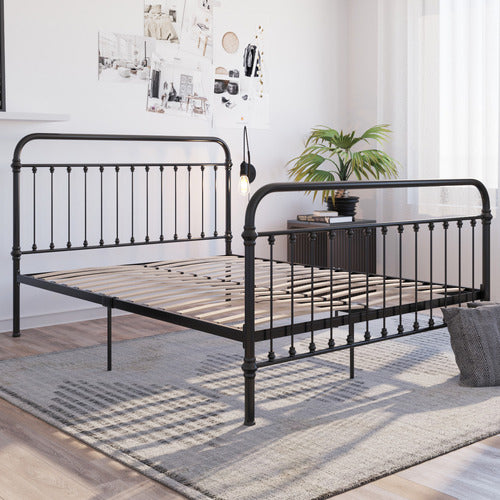 RAWSON & CO BLACK CARTER METAL BED FRAME