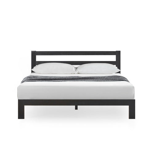 STUDIO HOME BLACK SHARI STEEL QUEEN BED