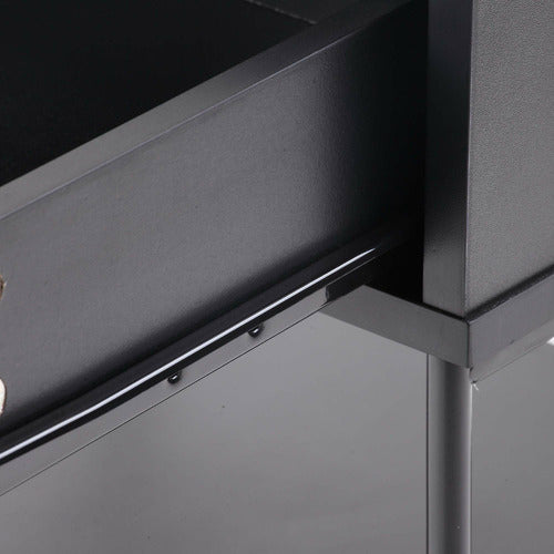 BLACK BAXTER BEDSIDE TABLES (SET OF 2)