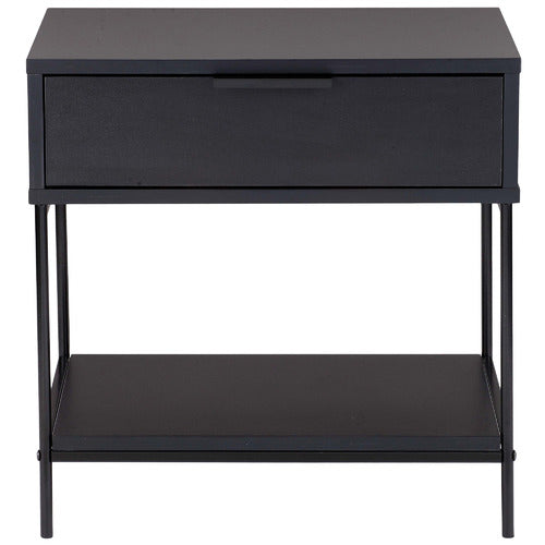 BLACK BAXTER BEDSIDE TABLE