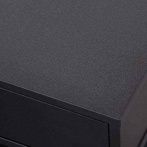 BLACK BAXTER BEDSIDE TABLE