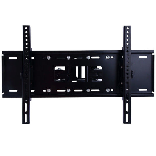 TIME TREASURE HOME BLACK DOUBLE ARM SWIVEL TV BRACKET