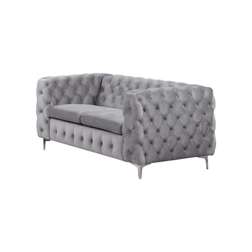 SOUTHERN STYLERS EDDARD 2 SEATER VELVET SOFA